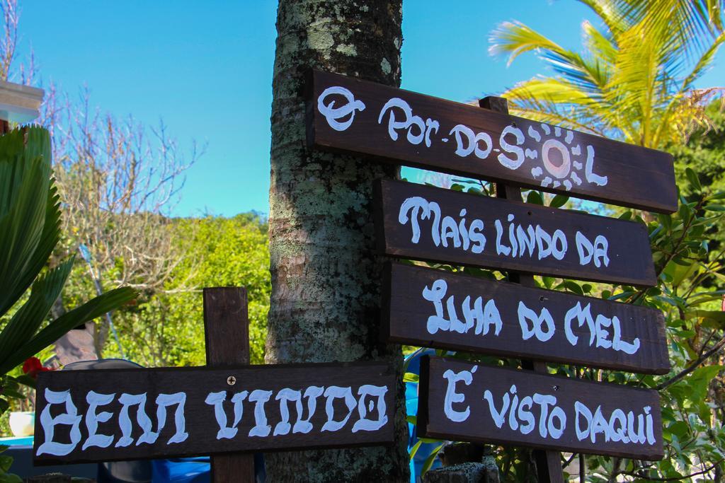 Pousada Coracao Da Ilha อิลลาโดเมล ภายนอก รูปภาพ